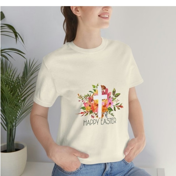 Happy Easter unisex T-shirt - Picture 4 of 10